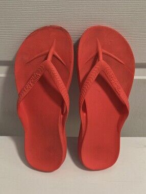 (5/$25) Archies Flip Flops Coral Mens Size 12 - Sandals, Beach, Summer